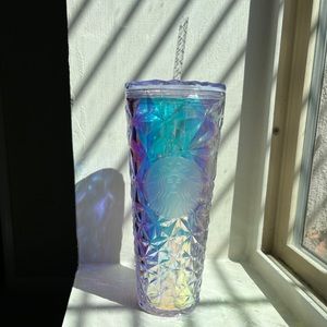 Starbucks 2023 Holiday 'Prism Dichroic’ Iridescent Unicorn Tumbler. NWT.